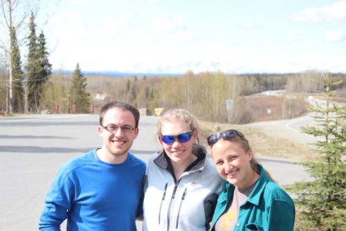 Driving from Anchorage to Talkeetna