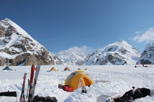 My tent, Kahiltna Base Camp