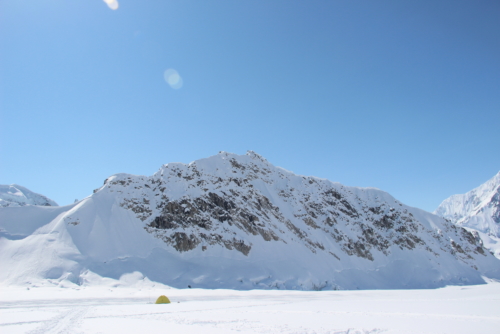 Denali National Park from Kahiltna Base Camp