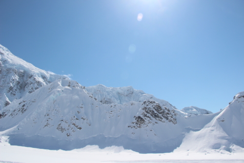 Denali National Park from Kahiltna Base Camp