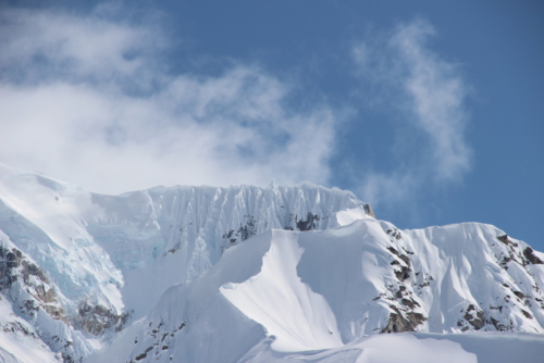 Denali National Park from Kahiltna Base Camp