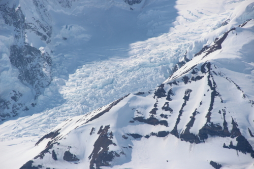 Denali National Park from Kahiltna Base Camp